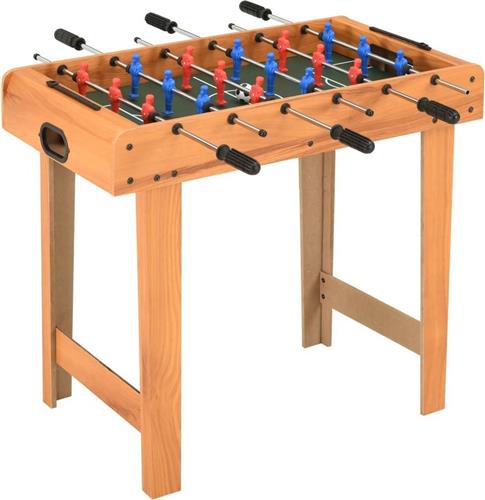 vidaXL Voetbaltafel mini 69x37x62 cm esdoorn