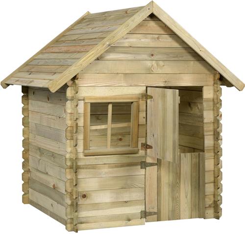 Swing King speelhuis Louise deLuxe 124x150x160 cm - Geïmpregneerd FSC hout