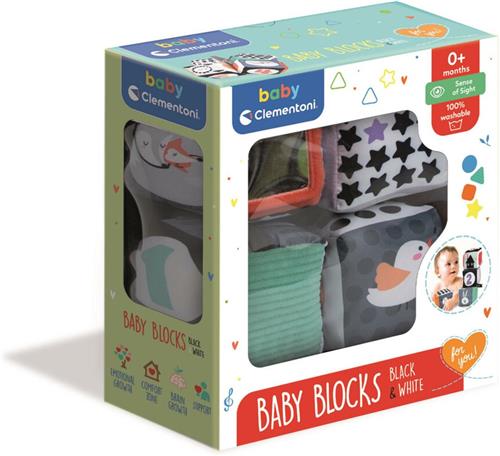 Clementoni Baby Blokken Black & White