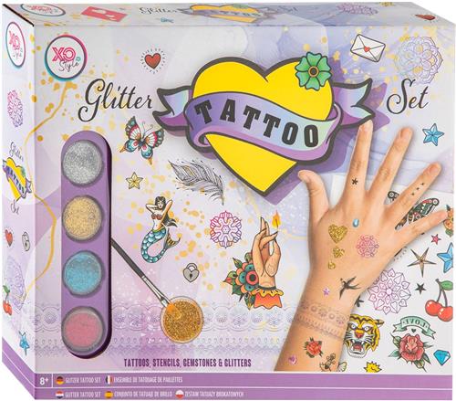 Tattoo glitter set