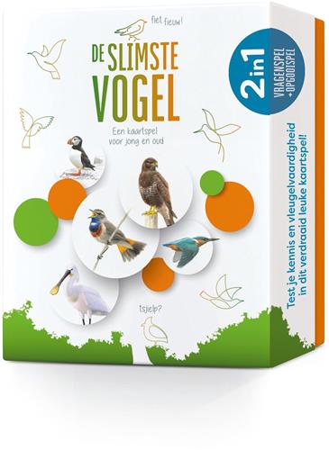 De slimste vogel - Een kaartspel voor jong en oud 6+.