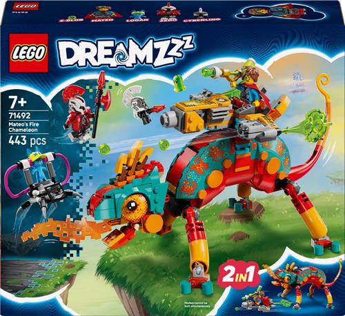 LEGO DREAMZzz Mateo's Vuurkameleon Speelgoed - 71492