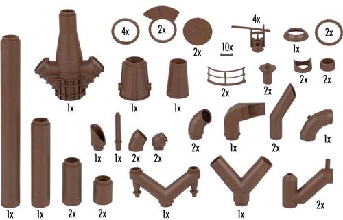 Faller 180328 H0 Grote leidingleidingenset