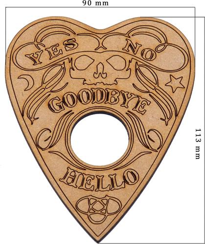 Equivera Ouija Bord - Ouija Board - Ouija - Ouijabord Spiritbord - Ouija Set - Ouija Bordspel