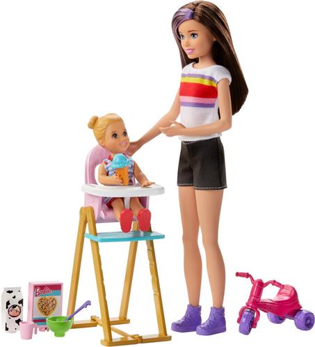 Barbie Skipper Babysitter Speelset - Etenstijd