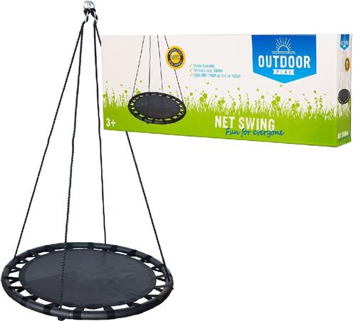 Outdoor Play Schommel - Speelgoed - diameter 100cm - Max 100kg - Verstelbaar ophangtouw