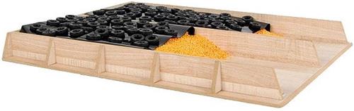 Kids Globe Sleufsilo Hout 1:32