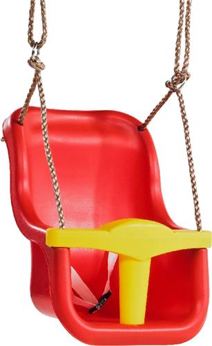 babyzitje luxe KBT-PP-rood/geel