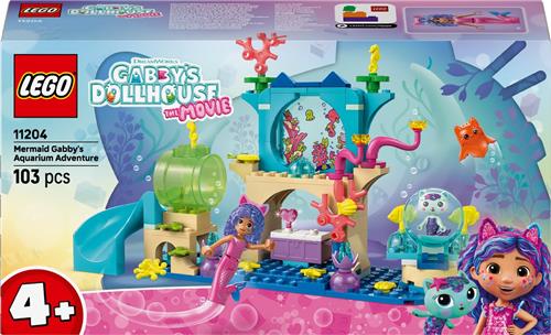 LEGO® Gabby's Poppenhuis Zeemeermin Gabby's Aquariumavontuur - 11204