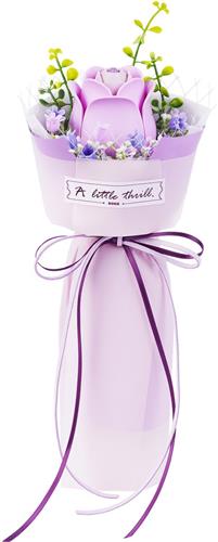 Robotime Purple Rose - AF21 - Rolife Floral Art Series - Bouwpakket - DIY - Bloemen