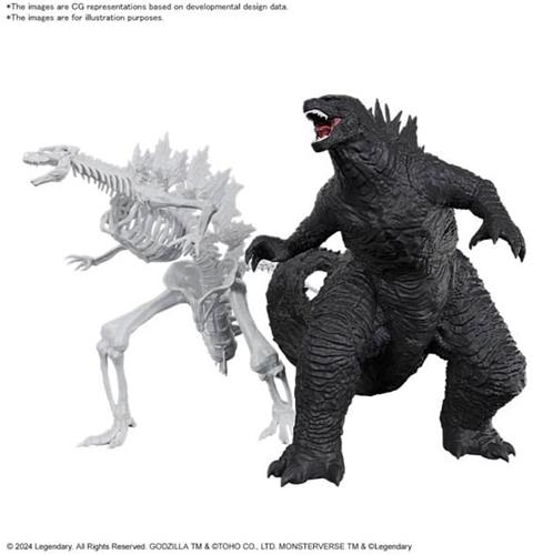 Bandai Godzilla x Kong: The New Empire Plastic Model Kit Godzilla Model Kits
