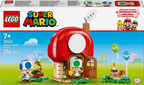 LEGO® Super Mario Toads Huisfeestje, Speelgoed - 72041