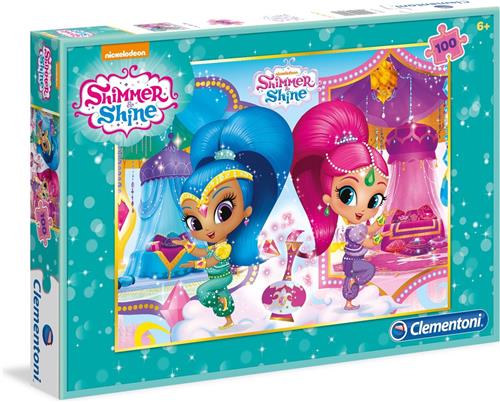 Clementoni legppuzzel Shimmer & shine 100 stukjes
