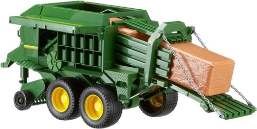 Speelgoed | Miniature Vehicles - John Deere Balenpers Bruder (02017)