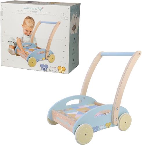 Woezel en Pip Woezel en Pip Baby Blokkenkar