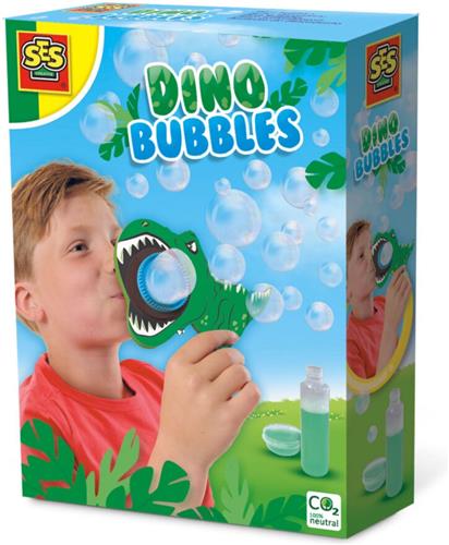 SES - Dino Bubbles - sterk bellenblaassop - gemakkelijk afwasbaar - dino thema