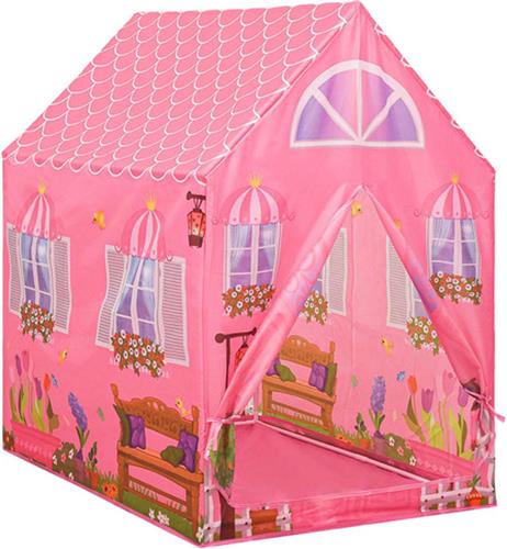 vidaXL Kinderspeeltent 69x94x104 cm roze
