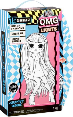 L.O.L. Surprise OMG Doll Neon Series Groovy Babe - Modepop