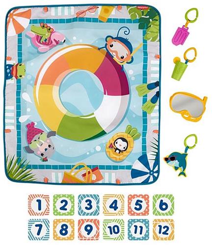 Fisher-Price - Speelmat met zwembadthema - Activiteitenmat