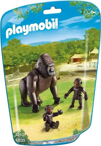 PLAYMOBIL Gorilla met baby's  - 6639