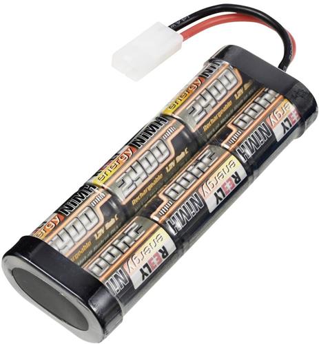 Reely NiMH accupack 7.2 V 2400 mAh Aantal cellen: 6 Stick Tamiya