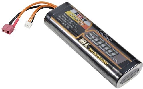 Reely Li-ion accupack 7.4 V 5000 mAh Aantal cellen: 2 10 C Hardcase T-stekkersysteem
