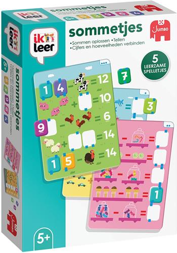 Ik leer I learn Sums, 5 jaar, Karton, Meerkleurig