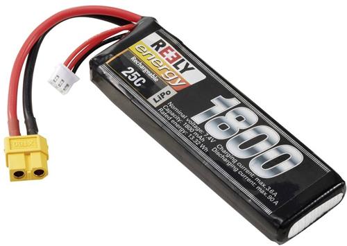 Reely LiPo accupack 7.4 V 1800 mAh Aantal cellen: 2 25 C Softcase XT60