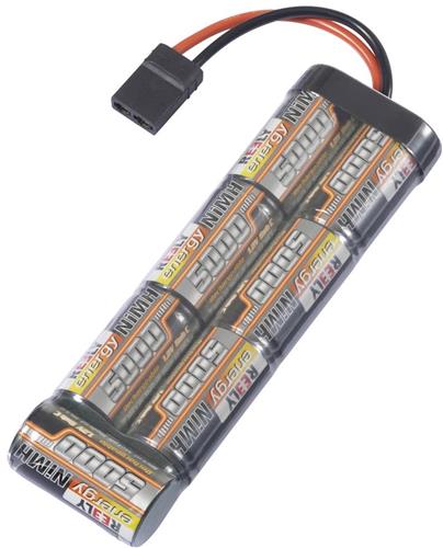 Reely NiMH accupack 8.4 V 5000 mAh Aantal cellen: 7 Sub-C Stick Traxxas-stekker