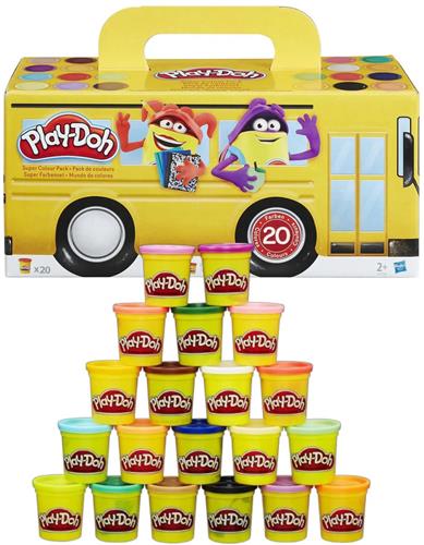 Play-Doh Super Color Pack - 20 potjes