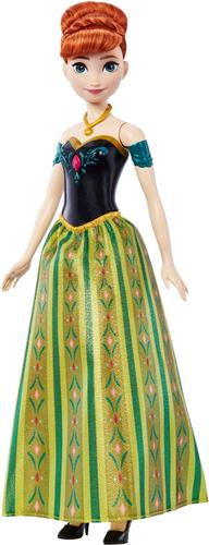 Disney Frozen Singing Anna Fashion Doll, Modepop, Vrouw, 3 jaar, Jongen/meisje, Geluid, Meerkleurig