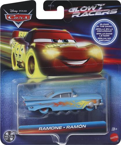 Disney Pixar Cars Disney and Pixar Cars Glow Racers Ramone, Auto, 3 jaar, Metaal, Blauw, Oranje