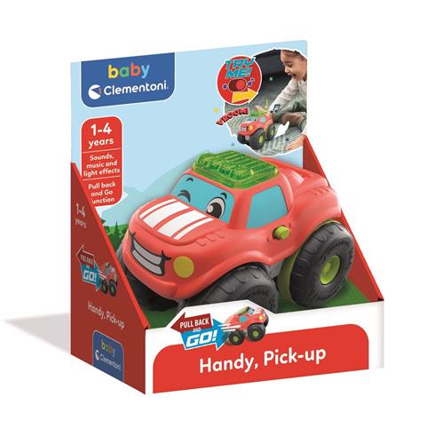 Clementoni - Stunt Wheels - Pick-up truck - Interactieve auto - voor kinderen tussen 1 en 4 jaar
