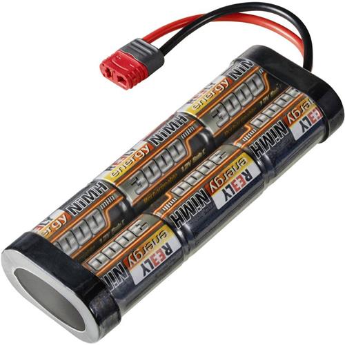 Reely NiMH accupack 7.2 V 3000 mAh Aantal cellen: 6 Stick T-stekkersysteem