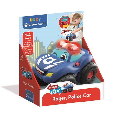 Clementoni - Stunt Wheels - Politiewagen - Interactieve auto - voor kinderen tussen 1 en 4 jaar