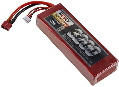 Reely LiPo accupack 11.1 V 3200 mAh Aantal cellen: 3 Hardcase T-stekkersysteem