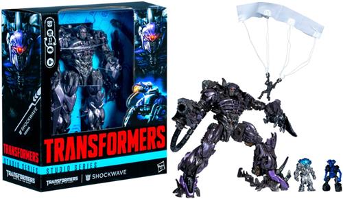 Transformers Studio Series Leader Class Transformers: Dark of the Moon, Shockwave - Actiefiguur