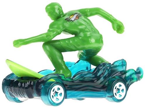 HOT WHEELS SURF'S UP 17/250 SURFEN GREEN HW EXTREME SPORTS 2/5 (1:64) SHORT CARD