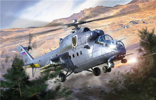 1:48 Trumpeter 05830 Mi-35M Hind-E - Mil Mi-24 Hind - Russische gevechtshelikopter Plastic Modelbouwpakket