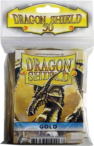 Asmodee SLEEVES Dragon Shield Fifty - Gold (50ct) - EN