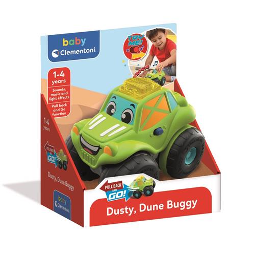 Clementoni - Stunt Wheels - Dune Buggy - Interactieve auto - voor kinderen tussen 1 en 4 jaar
