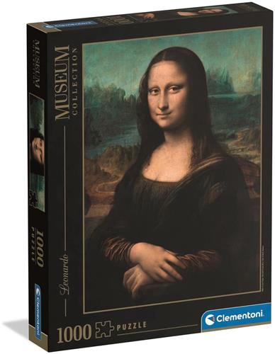 Clementoni - Puzzel - 1000 Stukjes - Mona Lisa (Leonardo da Vinci) - Puzzel Voor Volwassenen