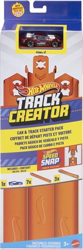 Hot Wheels Track Creator Starterset met Auto en Baan