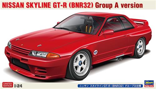 1:24 Hasegawa 20735 Nissan Skyline GT-R  BNR32  Groep A Versie  Auto Plastic Modelbouwpakket