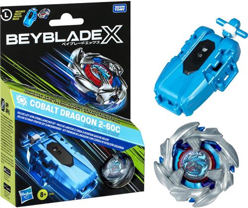Beyblade X Cobalt Dragoon 2-60C launcher set