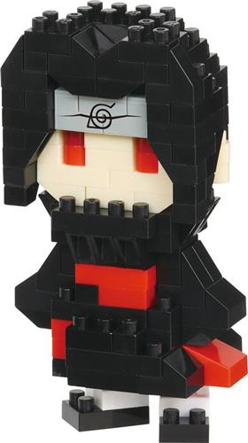 BANDAI- Itachi Uchiha "Naruto Shippuden", Nanoblock Character Collection Series