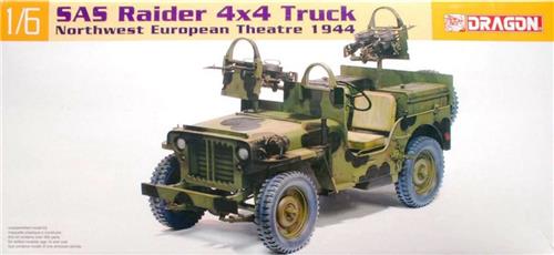 1:6 Dragon 75042 SAS Raider 4x4 Truck - Northwest European Theatre 1944 Plastic Modelbouwpakket