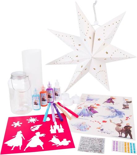 Lantaarns Disney Frozen 2 3 Stuks