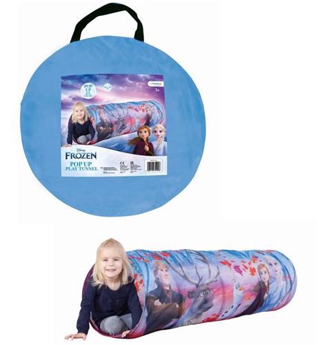 Frozen pop-up speeltunnel - 145 x 50 cm - Anna Elsa Frozen Sven Olaf