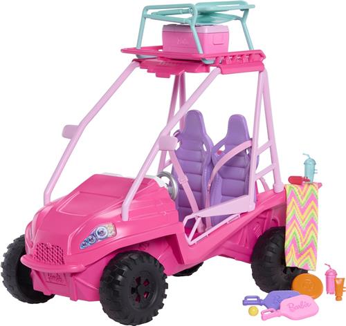 Barbie Mysteries Beach Detectives Ultieme Strandbuggy, Pop, Voertuig en Accessoires